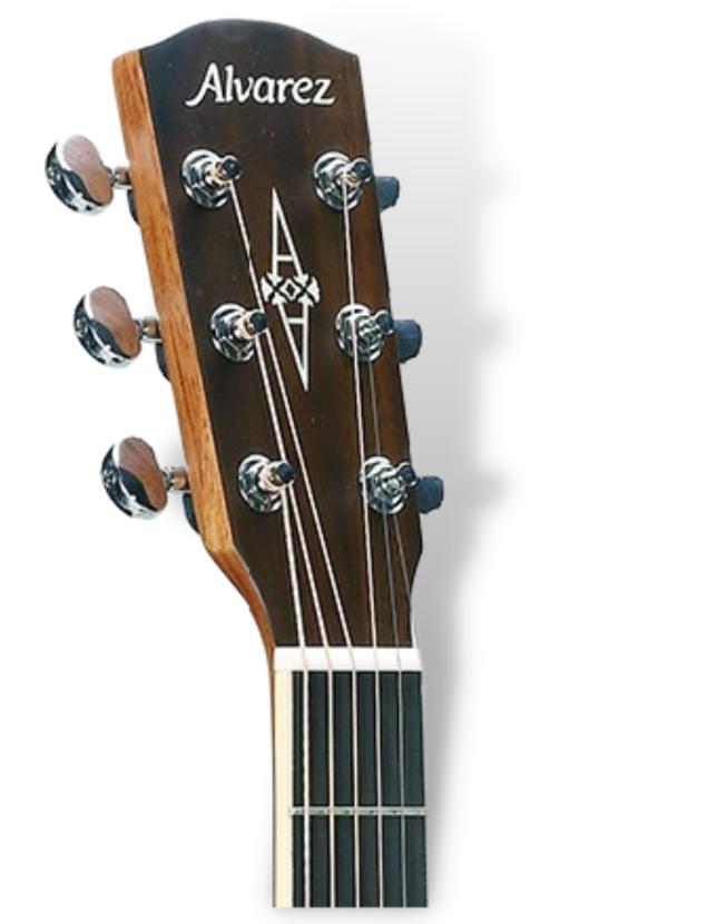 Alvarez AD60 headstock