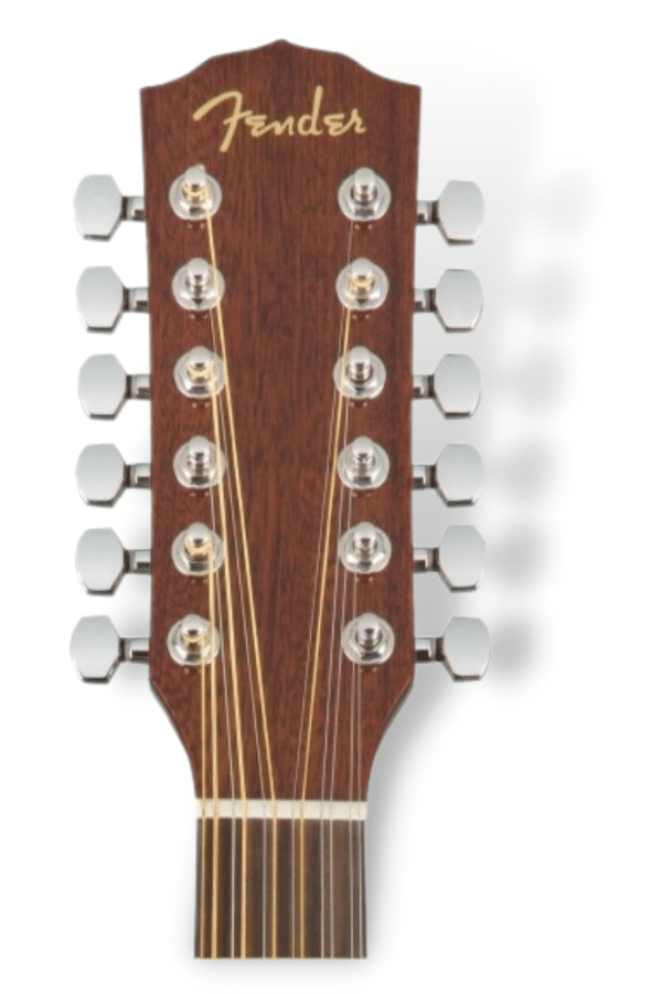 Fender CD-60SCE 12-String headstock