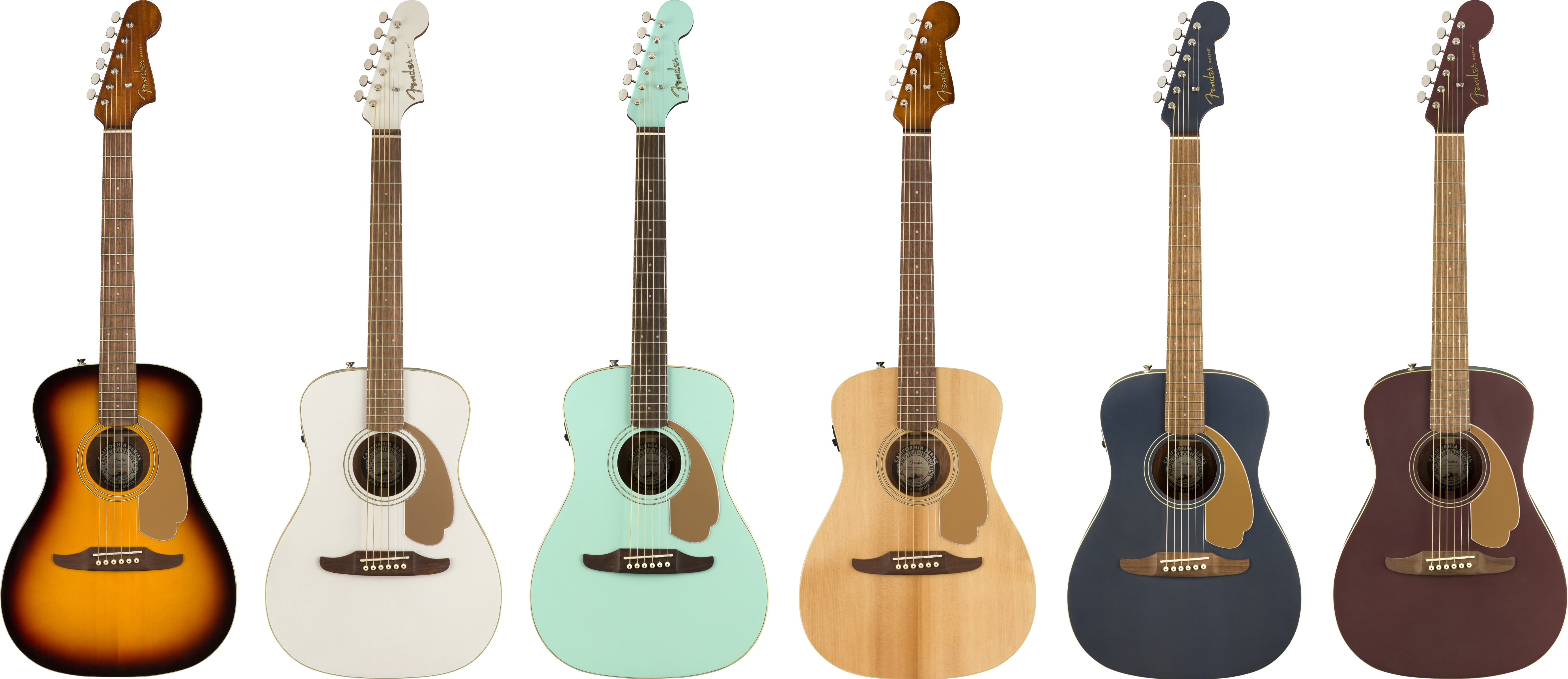 Fender Malibu Player colors available