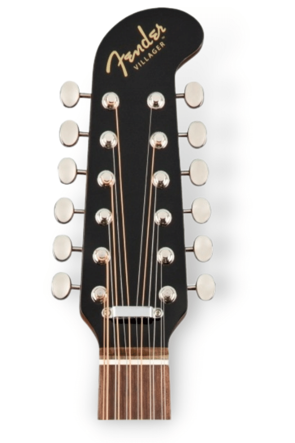 Fender Villager 12-String headstock