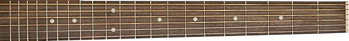 Jasmine S34C fretboard 