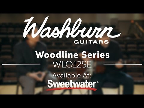 Washburn Woodline Series WLO12SE Orchestra Acoustic-electric Guitar Demo by Sweetwater