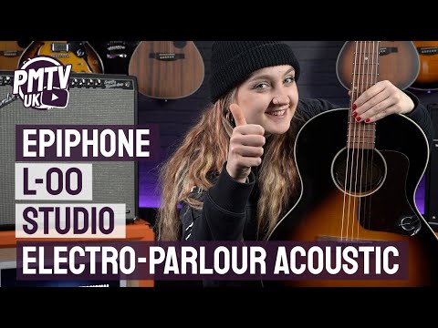 Epiphone L-00 Studio Electro-Parlour Acoustic - 1930&#039;s Style With Modern Versatility!