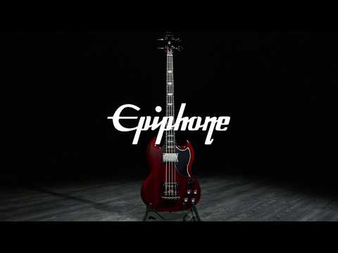 Epiphone EB-3 SG Bass, Cherry | Gear4music demo