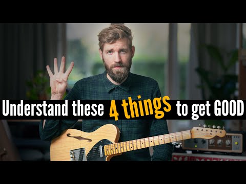 My philosophy on GETTING GOOD at guitar