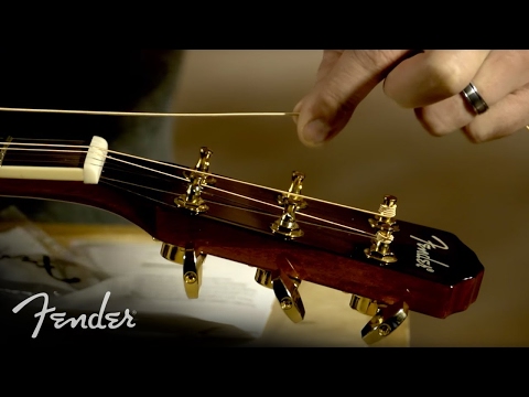 How to Change Your Acoustic Guitar Strings | Fender