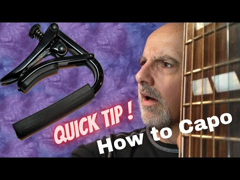 Capo Essentials for Beginners - How to Put it On with NO Buzzing