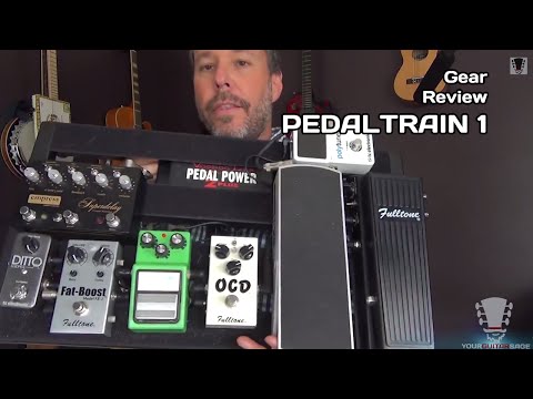 Pedaltrain 1 - Electric Guitar Pedalboard - Gear Review