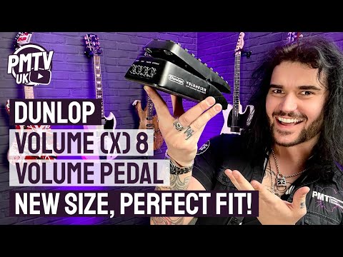 Dunlop DVP5 Volume (X) 8 Volume Pedal Demo - Volume Pedal That Fits Pedaltrain &amp; Tourtech