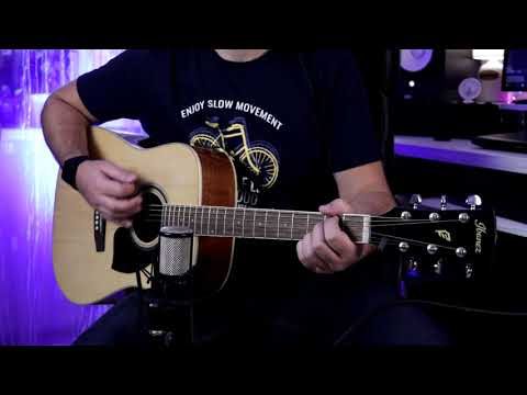 Ibanez PF15 - Acoustic Guitar Demo