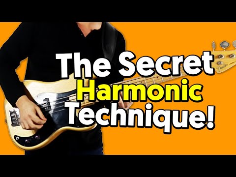 How To Play Harmonics ANYWHERE On The Bass!