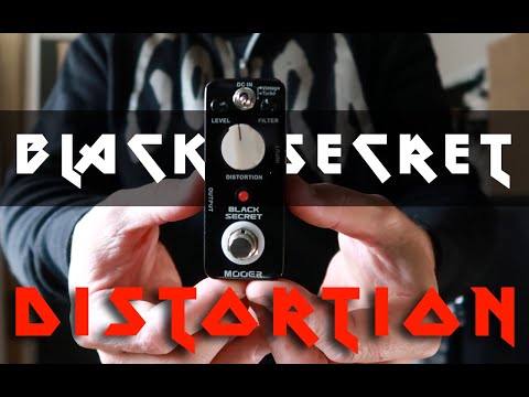 Mooer Black Secret Distortion Pedal Review