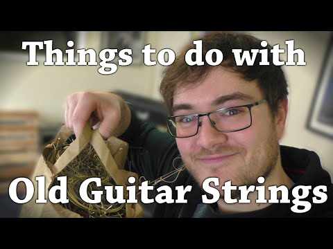 Things To Do With Old Guitar Strings (and their packaging)