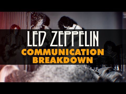 Led Zeppelin - Communication Breakdown (Official Audio)
