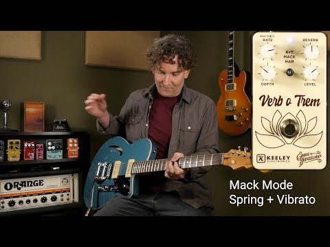 Keeley - Eddie Heinzelman Verb o Trem Pedal Workstation