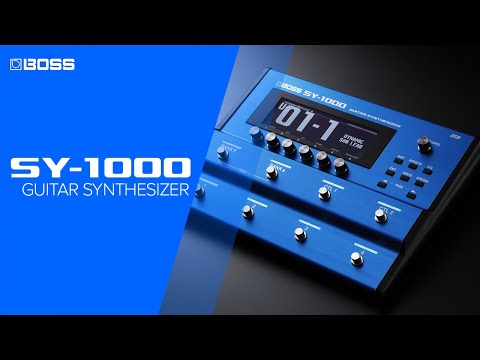 BOSS SY-1000 Guitar Synthesizer - A New Era of Guitar Synth Innovation