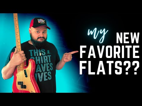 MY NEW FAVORITE FLATS?? // Dunlop Stainless Steel Flatwound Bass Strings Review