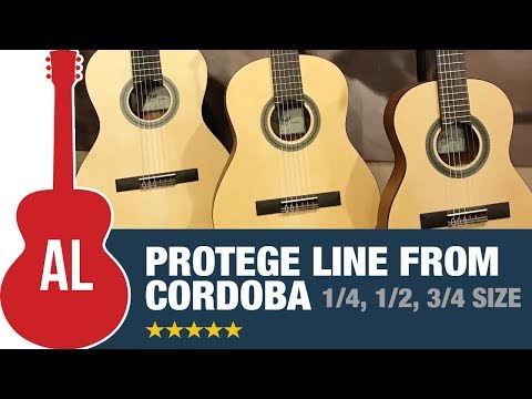 Cordoba Protege Line (1/4, 1/2, and 3/4 size) Nylon String Guitars | Awesome Beginner Guitars