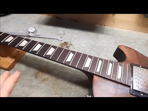 Saving a &quot;Warped&quot; Guitar Neck With a Heat Treatment