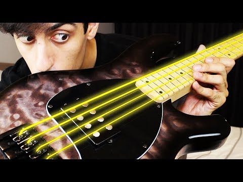 GOLD STRINGS on BASS