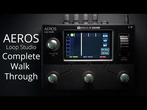 Aeros Loop Studio 2x2 &amp; 6x6 Mode - Complete Walkthrough for Live Looping