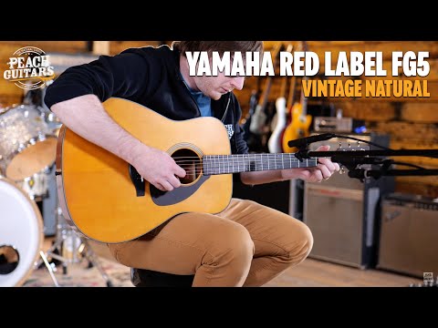No Talking...Just Tones | Yamaha Red Label | FG5 - Vintage Natural