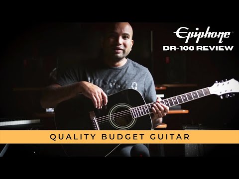 Epiphone DR-100 Review - A quality budget acoustic guitar