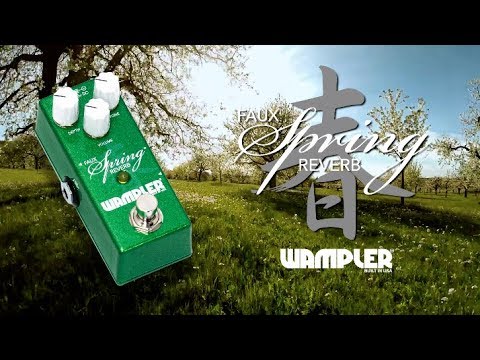 Wampler Mini Faux Spring Reverb Pedal now available!