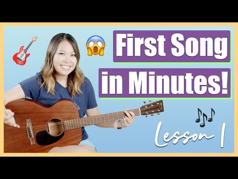 Guitar Lessons for Beginners: Episode 1 - Play Your First Song in Just 10 Minutes! 🎸