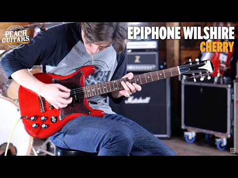 No Talking...Just Tones | Epiphone Wilshire P-90s Cherry