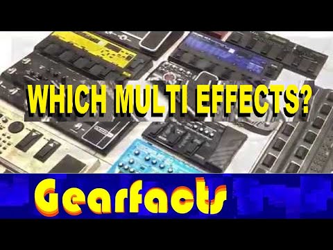 How to choose the right multi effects pedal for you