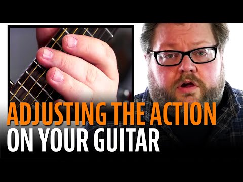 How to Adjust the Action on an Acoustic Guitar