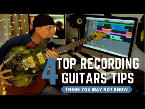 Guitar Recording Tips for Home or Studio - get best possible performance