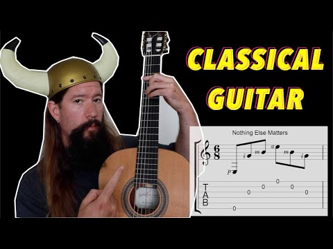 CLASSICAL guitar tutorial for nOOBS