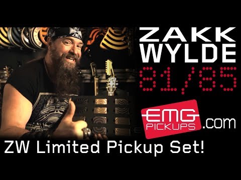 Zakk Wylde Limited EMG pickup set!