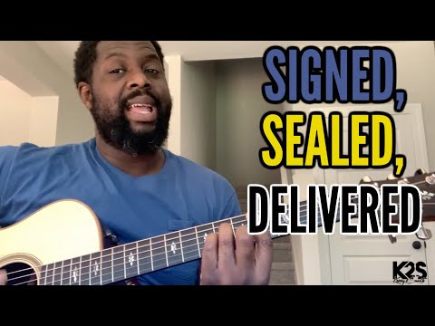 Stevie Wonder - Signed, Sealed, Delivered - Acoustic Guitar Lesson