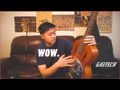 This $500 Gretsch sounds incredible... | G9200 Mahogany Boxcar Resonator