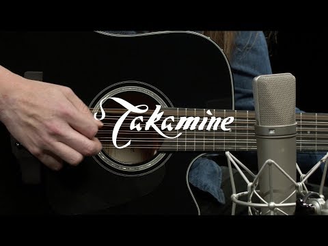 Takamine GD30CE 12 String Electro Acoustic, Black | Gear4music demo