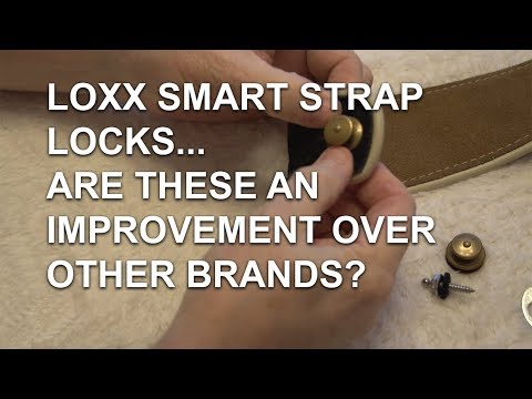 LOXX Smart Strap Locks for Guitar | An in depth Review of these quality strap locks | Tony Mckenzie
