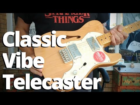 Squier Classic Vibe 70s Telecaster Thinline Review