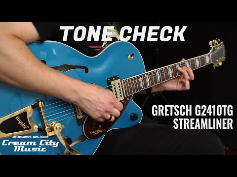 TONE CHECK: Gretsch G2410TG Streamliner Hollow Body Demo | No Talking