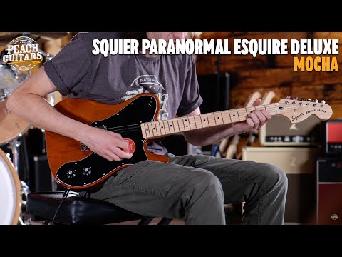 No Talking...Just Tones | Squier Paranormal Esquire Deluxe | Maple - Mocha