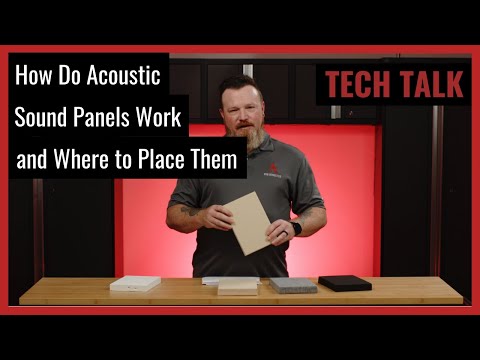 How Do Acoustic Sound Panels Work and Where to Place Them on Tech Talk Ep. 69