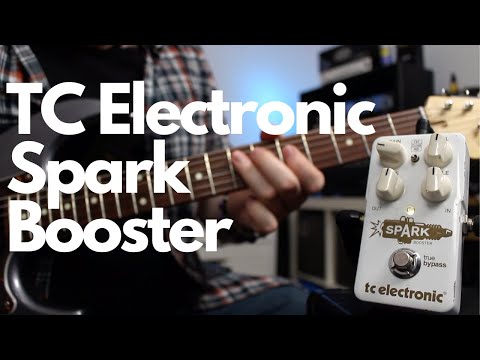 TC Electronic Spark Booster Pedal Demo - Dan Leggatt