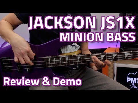 Jackson JS1X Minion Concert Bass - Review &amp; Demo
