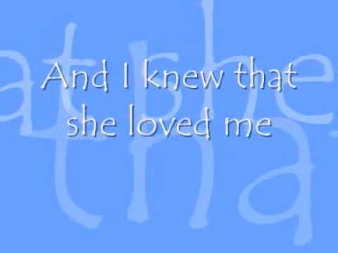When She Loved Me - Sarah McLachlan - Lyrics