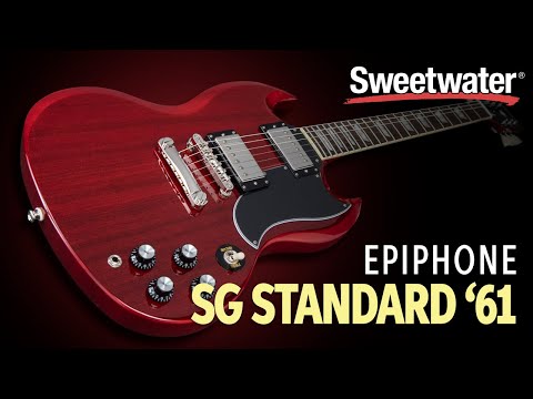 Epiphone SG Standard &#039;61 Electric Guitar Demo