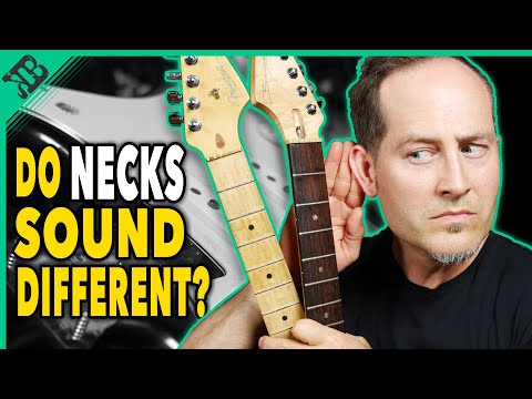 Does THE NECK change THE SOUND? | GUITAR MYTH-BUSTING