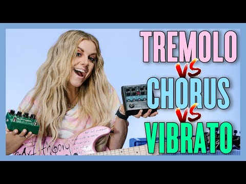 The Difference Between Tremolo, Chorus, and Vibrato (feat.@lindsayell)