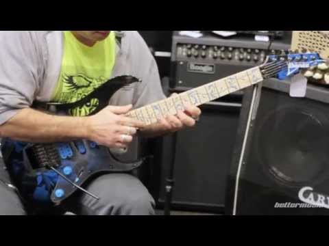 Ibanez Steve Vai JEM77P BFP Electric Guitar Demo | Better Music